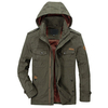 Military Hooded Mutil Pockets Jacket for Men