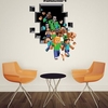 Minecraft M-1 3d Wall Stickers Home Decoration Background Wall Creative Stickers