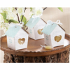 Mini House Candy Boxes Clear Heart Wedding Favor Gift