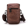 Mini Shoulder Bag Leather Multi - functional Package Outdoor Leisure Sports Waist Bag For Men