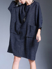 Miting Casual Pockets Women Dresses