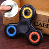 Mixed Color Copper Hand Spinner Tri Fidget Spinner Ceramic Balls Desk Toy EDC Focus Toy