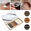 Mixed Color Mink Eyebrow Extensions Natural Individual Curl Charm False Eyelashes Graft