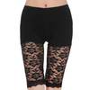 Modal Lace Rose Printed Boyshort Seamless Five Minutes Safety Panties