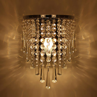 Modern Crystal Chandelier Wall Light Lighting Fixture 220V Pendant Lamp Home Deco
