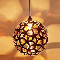 Modern Simple E27 Globe Pendant Light for Corridor Bedroom Living Room AC220-240V