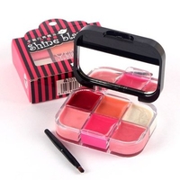Moisturizing Lip Gloss Lips Pigment Balm Cosmetic Paint Plate