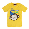 Monkey Children Boy Pure Cotton Short Sleeve T-shirt Top