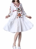 Mori Girl Embroidery Loose Casual Bohemia Women Dress