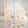 Mosquito Net Children Bed Crib Canopy Netting Fly Insect Protection Bed Outdoor Curtain Dome