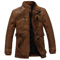 Motorcycle Biker PU Leather Jackets
