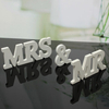 Mr & Mrs Letters Wooden Sign Top Table Decoration Wedding Favor Gift Accessories