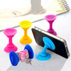 Multi-Colored Earplug Wire Winder Mini Double-Sided Sucker Phone Holder