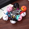 Multi Colors Bell Key Chain Ring Car Bags Pendant Key Chain Decoration