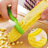 Multi-function Corn Stripper With Brush Cob Remover Shaver Peeler Cooking Tools Corn Cob Cutter