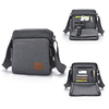 Multi-functional Canvas Crossbody Bag Solid Casual Women Men Sling Bag