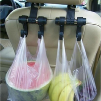 Multi-functional Car Hook Auto Double Hook Creative Shelf Hook Rotatable Hook Chair Hook