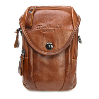 Multi-functional Waist Bag Genuine Leather Sling Bag Crossbody Bag For Men