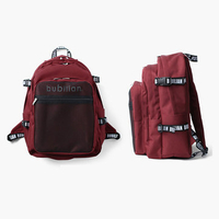 Multi Pocket Backpack Big Capacity Canvas Computer Bag For Women Men
