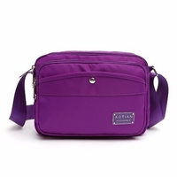 Multi-pocket Nylon Lightweight Shoulder Bags Waterproof Crossbody Bags