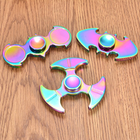 Multi-Shaped Colorful Rotating Fidget Hand Spinner ADHD Autism Fingertips Fingers Reduce Stress Toys