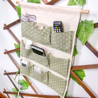 Multi-style 9 Pocket Wall Hanging Bag Door Back Key Sunglasses Organizer Bedroom Phone