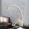 Multicolor Spray Painting Kitchen Faucet Cold and Hot Water Mixer Tap Single Handle 360 Rotation