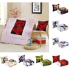 Multifunction 3D Pattern Decorative Bedding Pillow Blanket Travel Portable Noon Break Blanket