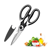 Multifunction Kitchen Shears Stainless Steel Heavy Sharp Scissors Nut Cracker Opener
