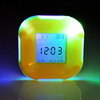 Multifunction LED Digital 4 Side Change Clock Calendar Timer Temperature Alarm Clock
