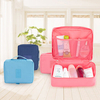 Multifunction Square Nylon Travel Wash Cosmetic Bag Makeup Storage Bag