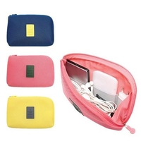Multifunctional Fashion Travel Storage Bag Digital Data Cable Earphone Holder Organizer