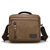 Multifunctional Men Retro Canvas Crossbody Bag Casual Shoulder Bag