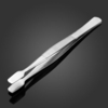 Multifunctional Stainless Steel Clip Nail Art Flocking Powder Tweezers