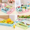Multifunctional Storage Container Separate Buttoned Drawer Finishing Box Storage Box