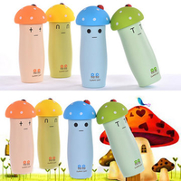 Mushrooms Shaped 304 Stainless Steel Vacuum Insulation Drinkware Coffee Tea Mug Water Bottle