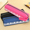 Musical Piano Keyboard Stationery Pencil Case Soft Casual Pen Storage Bag
