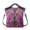 National Style Flower Pattern Handbag Shoulder Bag Crossbody Bag