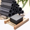 Natural Black Handmade Charcoal Bamboo Soap Blackhead Oil-control Clean Clear Acne Skin Care