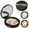 NATURAL Mixed Color Pressed Trimming Full Coverage Powder Foundation Palettes Bronzer Makeup