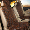 Natural Wood Wooden Beaded Seat Cover Massage Cool Comfortable Car Cushion Office Chair Cover