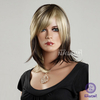 NAWOMI Highlights 100% Kanekalon Synthetic Medium Length Hair Wig Straight Capless