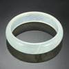Nephrite Jade Bracelet Hsiuyen Jade Clear Simple Women Bracelet