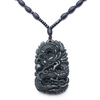 Nephrite Jade Necklace Vintage Dragon Retro Jasper Old Jade Necklace