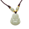 Nephrite Unisex Necklace Hsiuyen Jade Maitreya Necklace