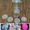 New Version 3 D LOVE Pattern Moon Bright Cake Mold Stamps DIY Baking Tool