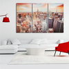 New York City Skyline Canvas Print Wall Art Colorful Picture Bedroom Living Room Home Office Decor