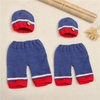 Newborn Baby Girls Boys Crochet Knit Costume Photo Photography Prop Outfits