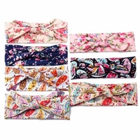 Newborn Baby Toddler Girls Kids Rabbit Ears Hair Band Turban Knot Boho Headband