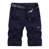 NIANJEEP Mens Outdoor Quick-drying Breathable Big Pockets Casual Shorts